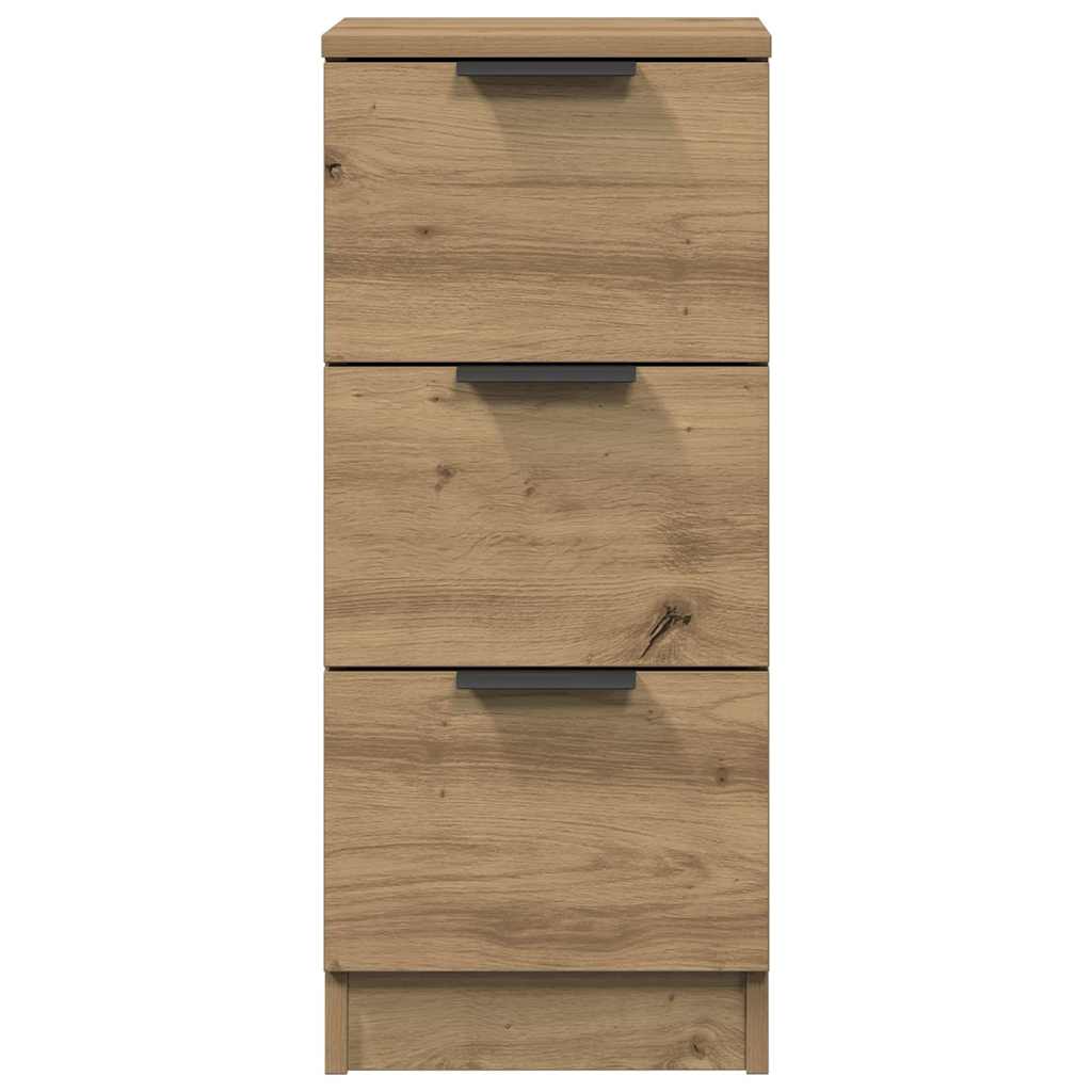 vidaXL Sideboard Artisan Oak 30x30x70 cm Engineered Wood