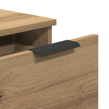 vidaXL Sideboards 2 pcs Artisan Oak 30x30x70 cm Engineered Wood