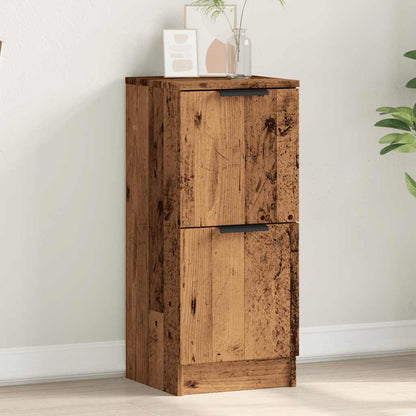 vidaXL Sideboard Old Wood 30x30x70 cm Engineered Wood