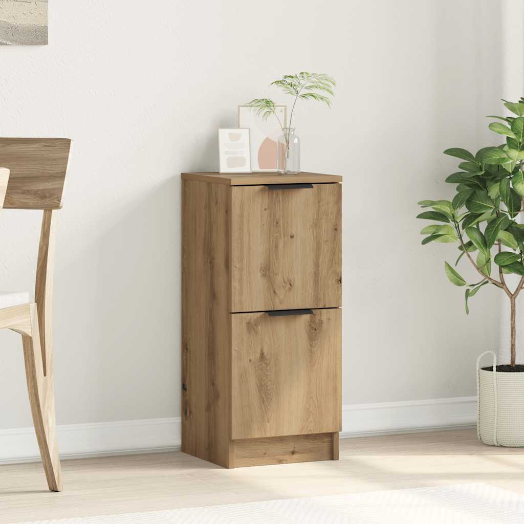 vidaXL Sideboard Artisan Oak 30x30x70 cm Engineered Wood