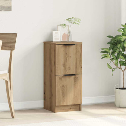 vidaXL Sideboard Artisan Oak 30x30x70 cm Engineered Wood