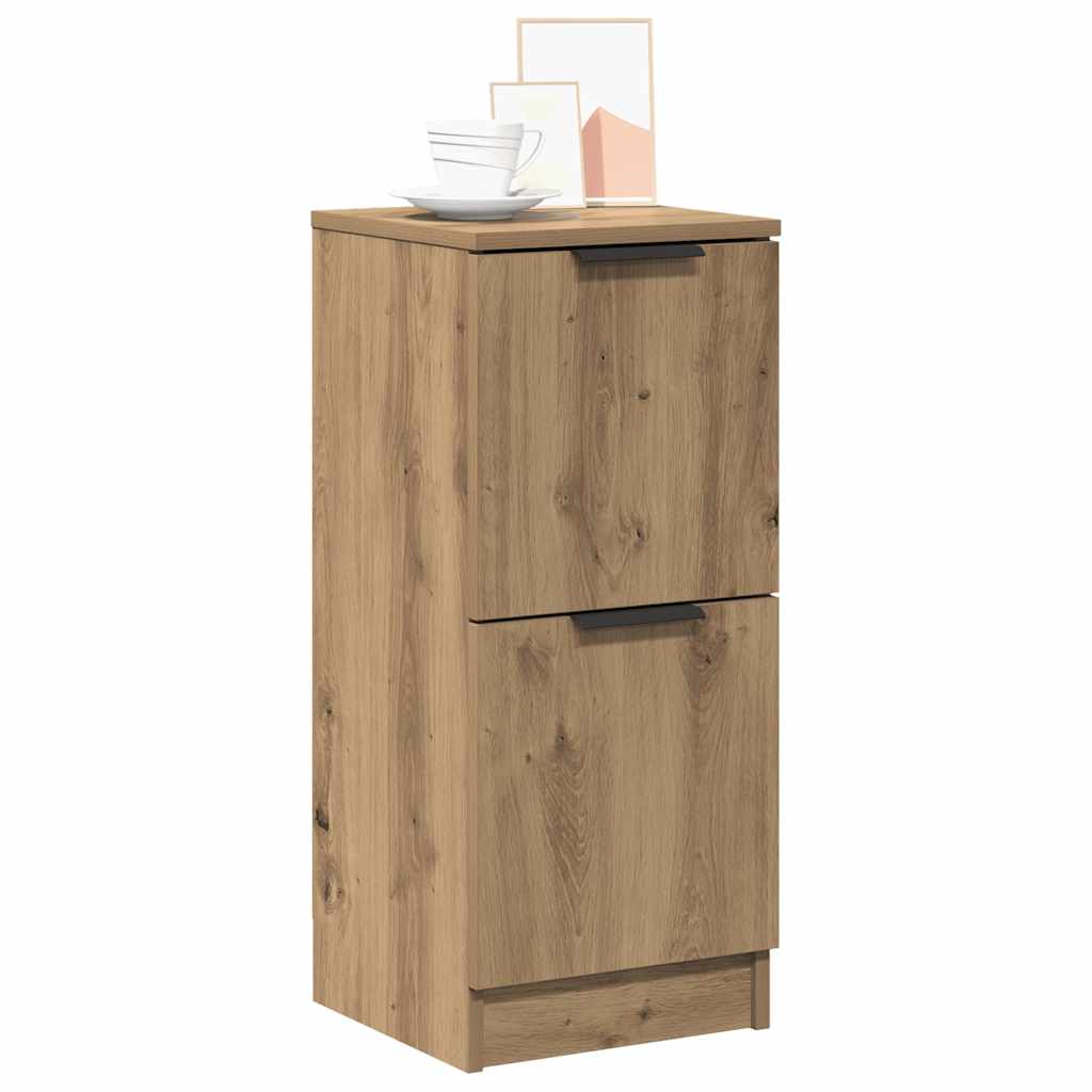 vidaXL Sideboard Artisan Oak 30x30x70 cm Engineered Wood