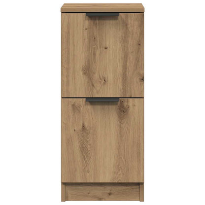 vidaXL Sideboards 2 pcs Artisan Oak 30x30x70 cm Engineered Wood