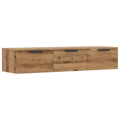 vidaXL Wall Cabinet Artisan Oak 102x30x20 cm Engineered Wood