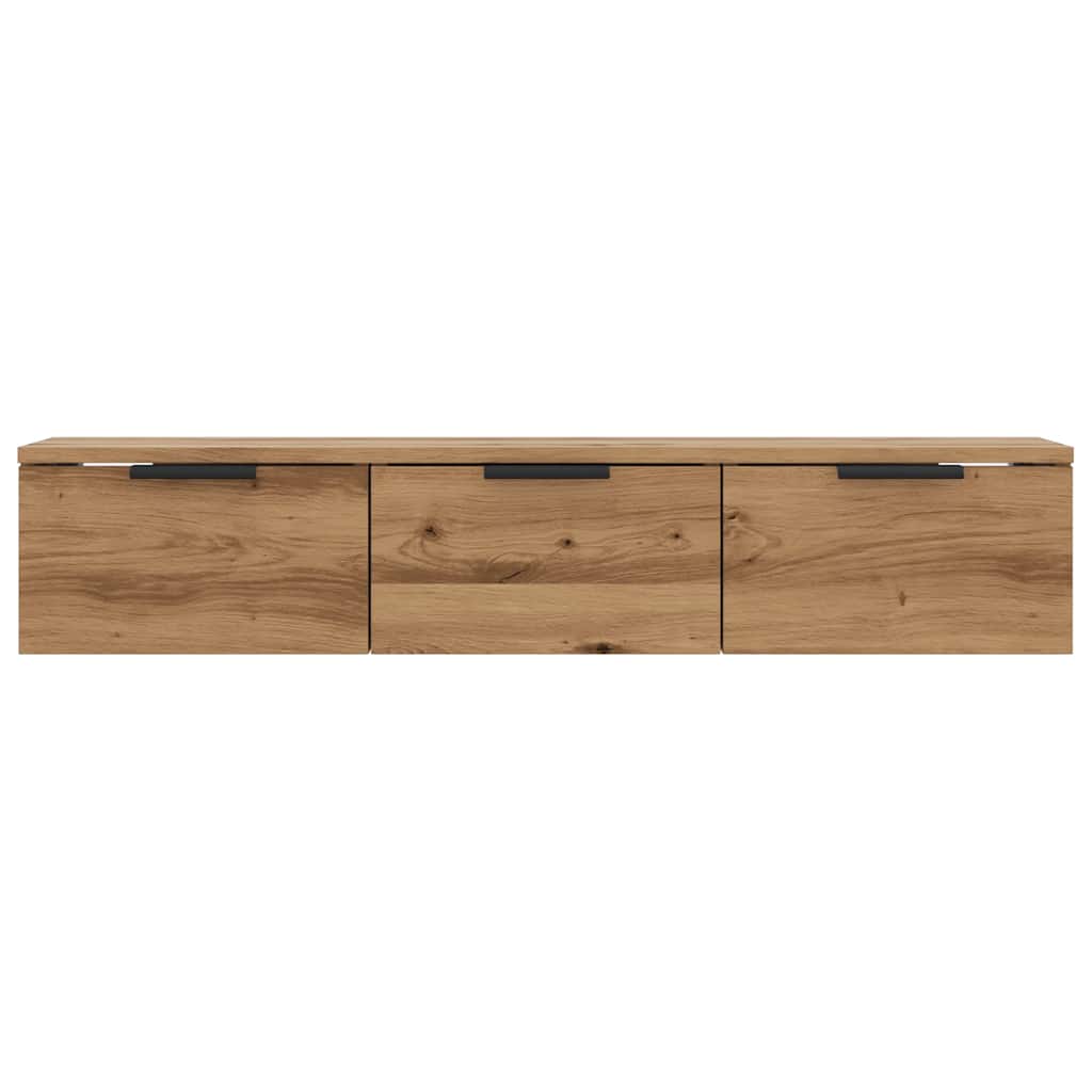 vidaXL Wall Cabinet Artisan Oak 102x30x20 cm Engineered Wood