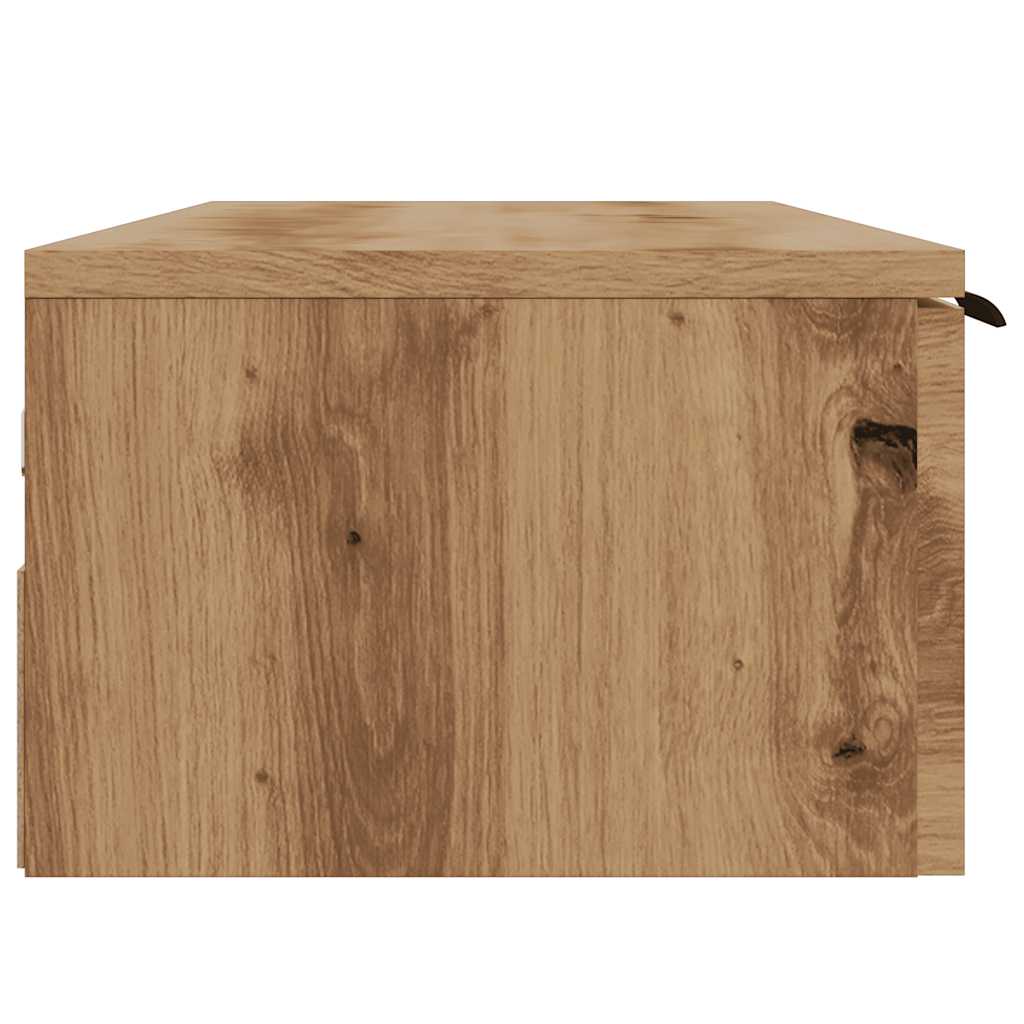 vidaXL Wall Cabinet Artisan Oak 102x30x20 cm Engineered Wood