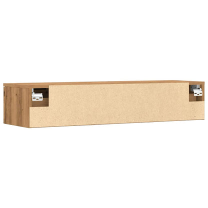 vidaXL Wall Cabinet Artisan Oak 102x30x20 cm Engineered Wood