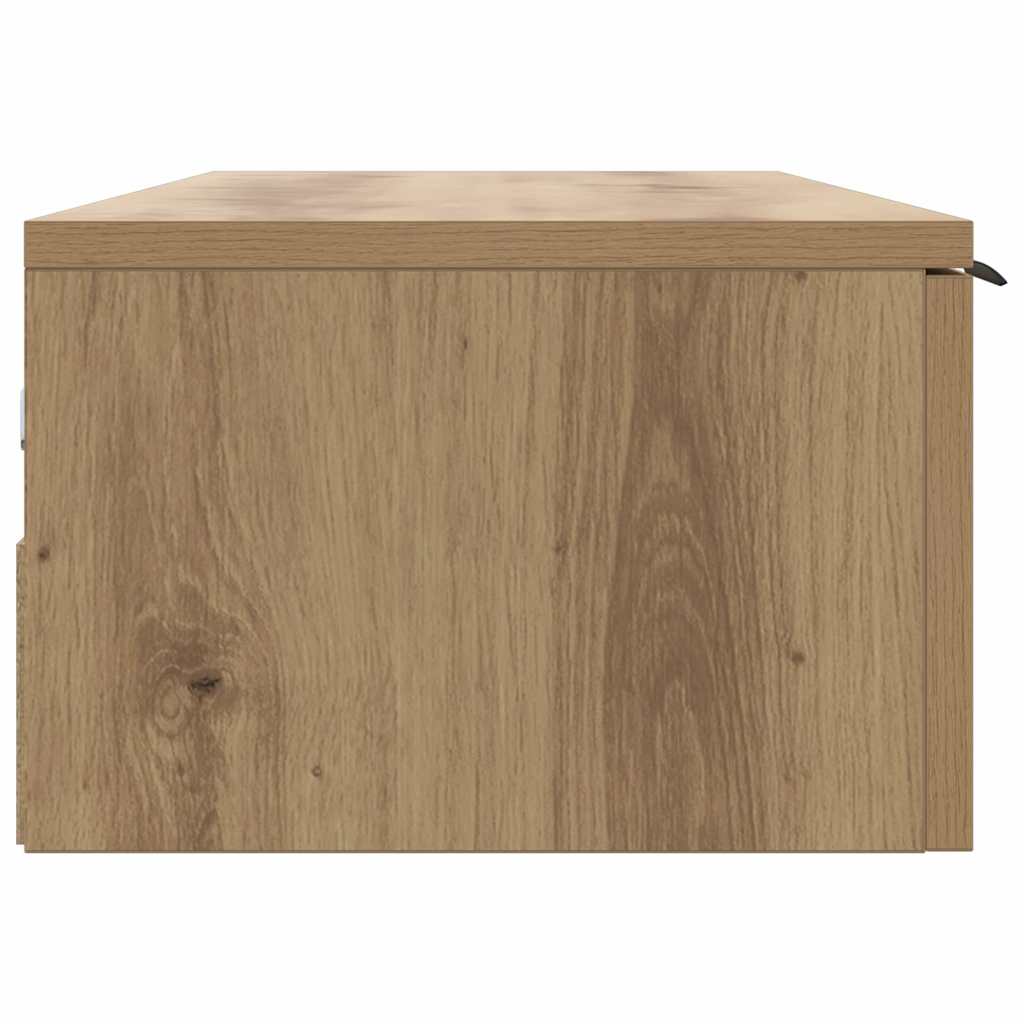 vidaXL Wall Cabinet Artisan Oak 102x30x20 cm Engineered Wood
