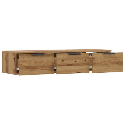 vidaXL Wall Cabinet Artisan Oak 102x30x20 cm Engineered Wood