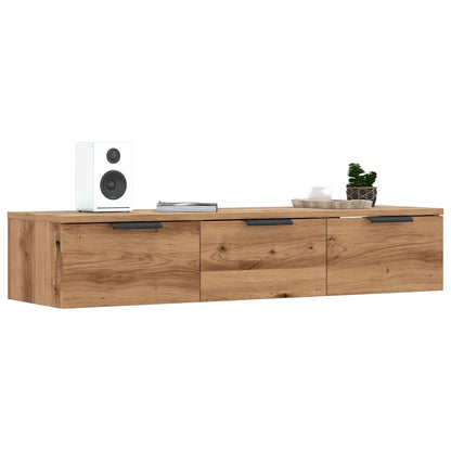 vidaXL Wall Cabinet Artisan Oak 102x30x20 cm Engineered Wood