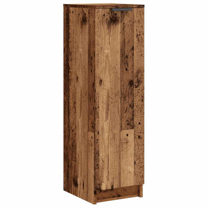 vidaXL Shoe Cabinet Old Wood 29,5x35x100,5 cm Engineered Wood