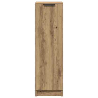 vidaXL Shoe Cabinet Artisan Oak 29.5x35x100.5 cm Engineered Wood