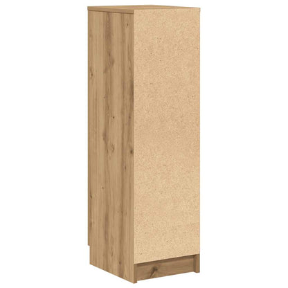 vidaXL Shoe Cabinet Artisan Oak 29.5x35x100.5 cm Engineered Wood