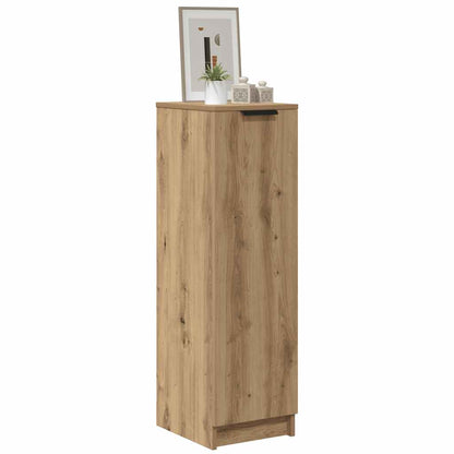 vidaXL Shoe Cabinet Artisan Oak 29.5x35x100.5 cm Engineered Wood