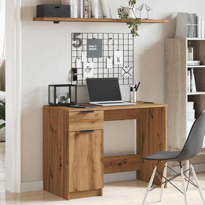 vidaXL Desk Artisan Oak 100x50x75 cm Engineered Wood