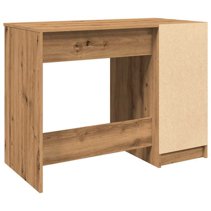 vidaXL Desk Artisan Oak 100x50x75 cm Engineered Wood