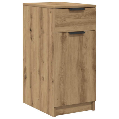 vidaXL Desk Cabinet Artisan Oak 33x50x75 cm Engineered Wood