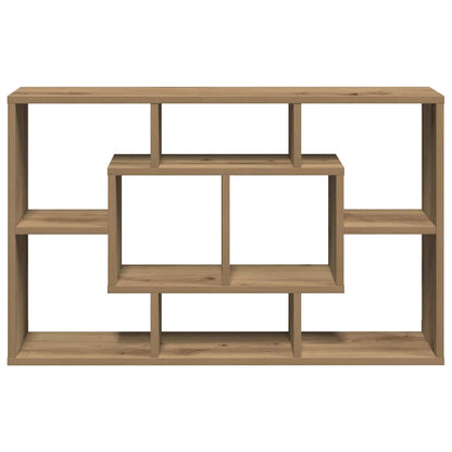 vidaXL Wall Shelf Artisan Oak 85x16x52,5 cm Engineered Wood