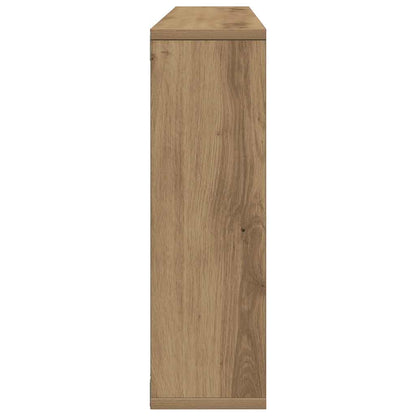 vidaXL Wall Shelf Artisan Oak 85x16x52,5 cm Engineered Wood