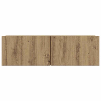 vidaXL TV Cabinets Wall-mounted 2 pcs Artisian Oak 100x30x30 cm