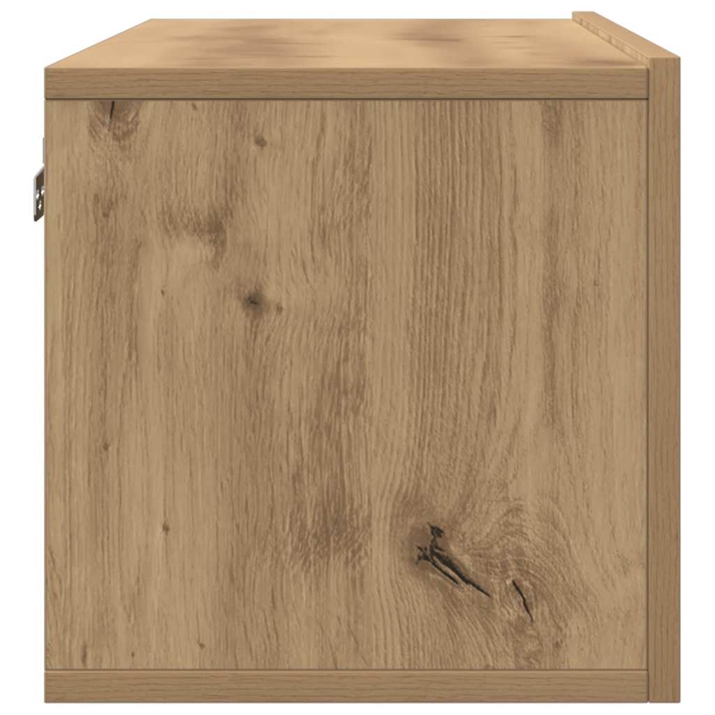 vidaXL TV Cabinets Wall-mounted 2 pcs Artisian Oak 100x30x30 cm
