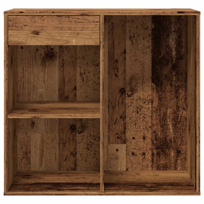 vidaXL Cosmetic Cabinet Old Wood 80x40x75 cm Engineered Wood