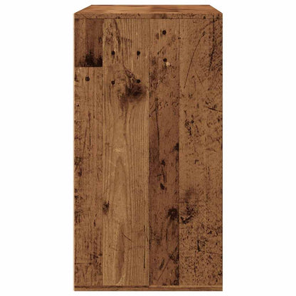 vidaXL Cosmetic Cabinet Old Wood 80x40x75 cm Engineered Wood