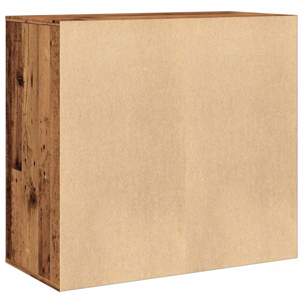 vidaXL Cosmetic Cabinet Old Wood 80x40x75 cm Engineered Wood