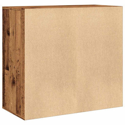 vidaXL Cosmetic Cabinet Old Wood 80x40x75 cm Engineered Wood