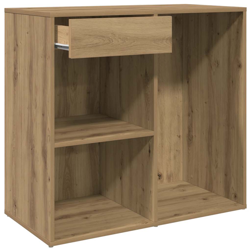 vidaXL Cosmetic Cabinet Artisan Oak 80x40x75 cm Engineered Wood