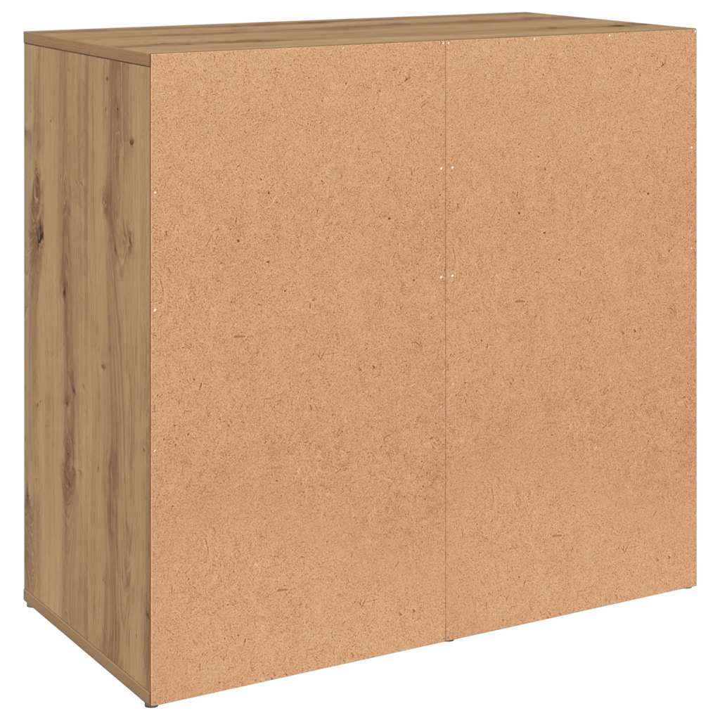 vidaXL Cosmetic Cabinet Artisan Oak 80x40x75 cm Engineered Wood