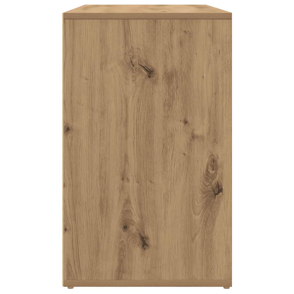 vidaXL Dressing Cabinet Artisan oak 80x40x65 cm Engineered Wood