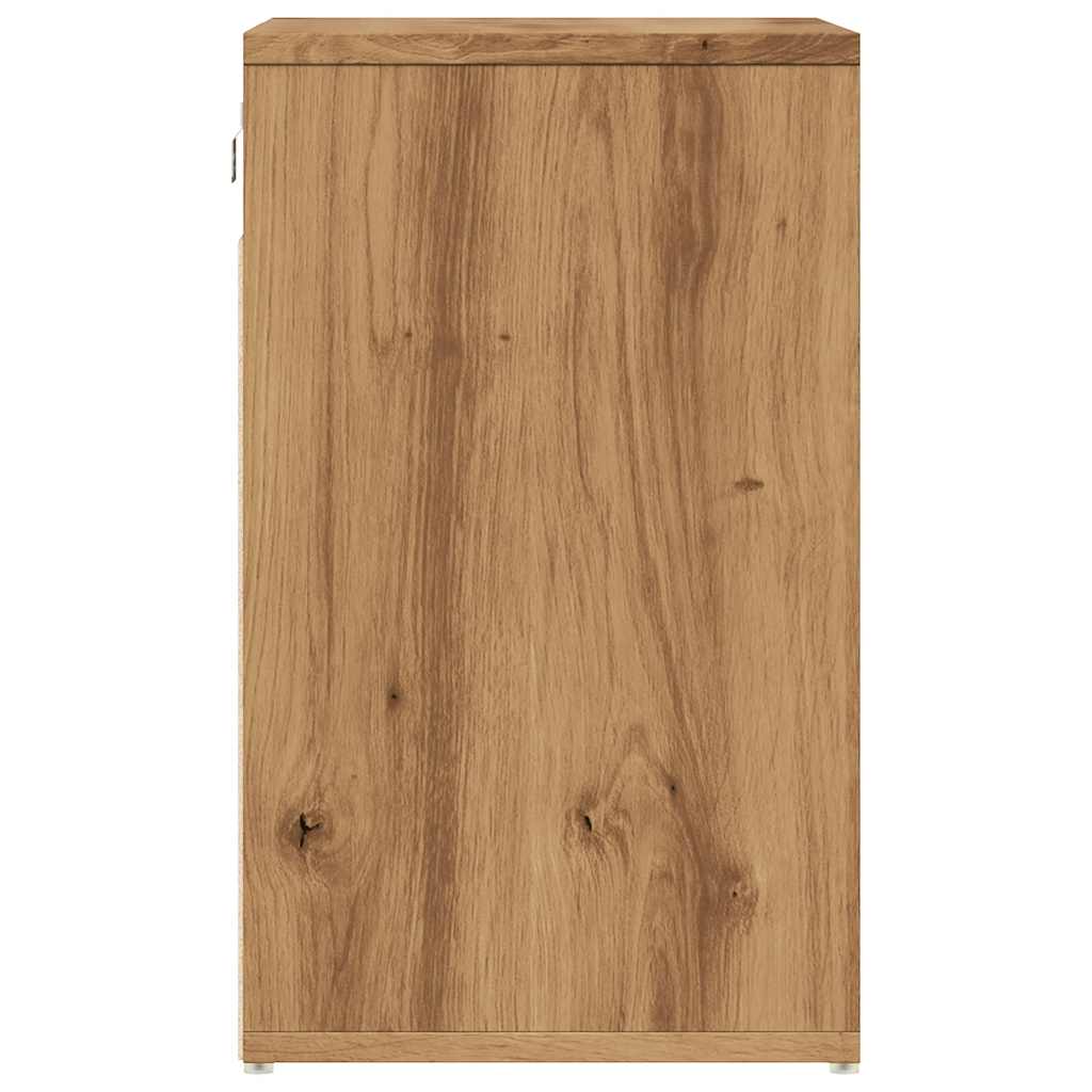 vidaXL Shoe Cabinets 2 pcs Artisan Oak 52x30x50 cm