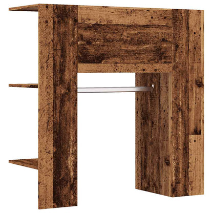 vidaXL Hallway Cabinet Old Wood 97.5x37x99 cm Engineered Wood