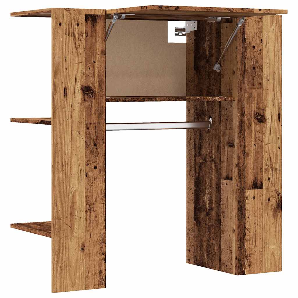 vidaXL Hallway Cabinet Old Wood 97.5x37x99 cm Engineered Wood