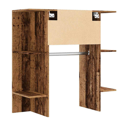 vidaXL Hallway Cabinet Old Wood 97.5x37x99 cm Engineered Wood