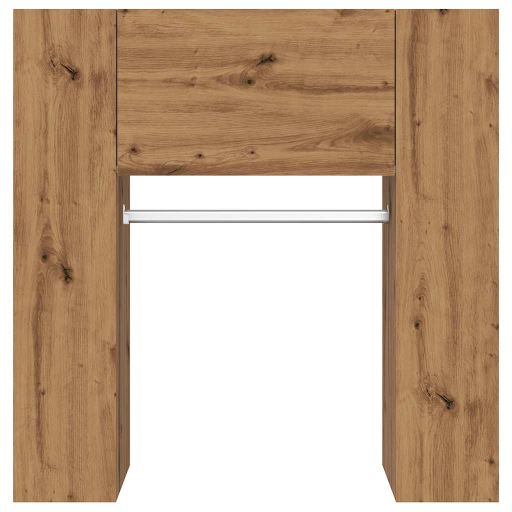 vidaXL Hallway Cabinet Artisan Oak 97.5x37x99 cm Engineered Wood