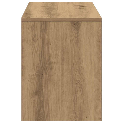 vidaXL Dressing Stool Artisan Oak 70x35x45 cm Engineered Wood