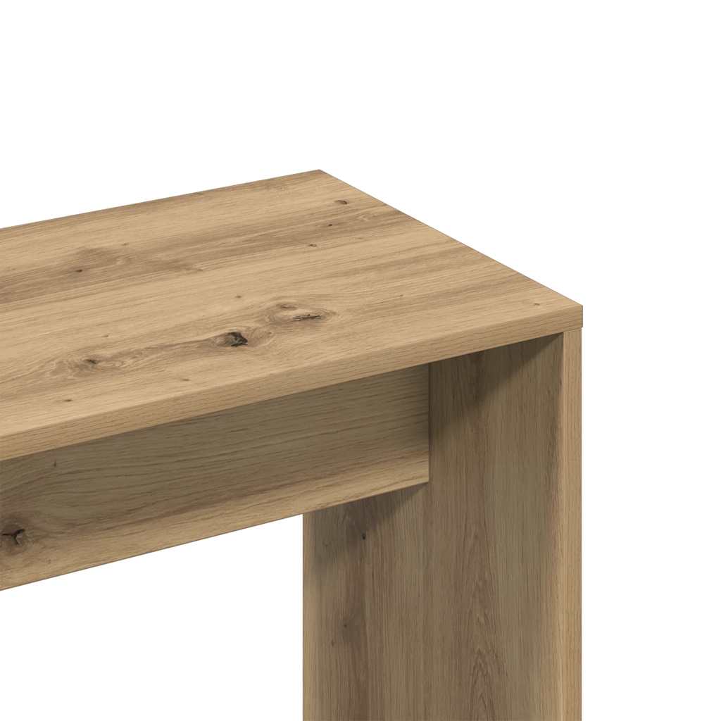 vidaXL Dressing Stool Artisan Oak 70x35x45 cm Engineered Wood