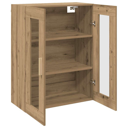 vidaXL Hanging Wall Cabinet Artisian Oak 69,5x34x90 cm