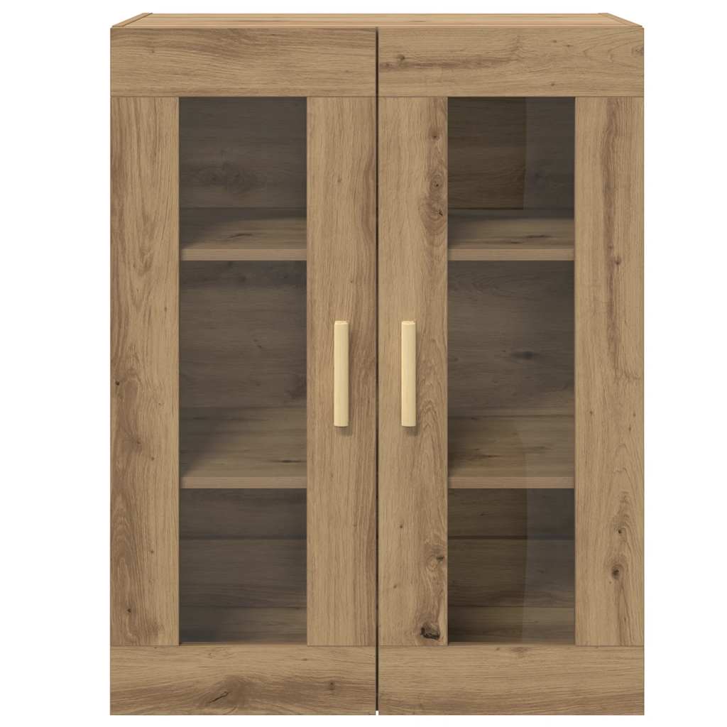 vidaXL Hanging Wall Cabinet Artisian Oak 69,5x34x90 cm