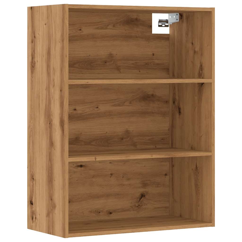 vidaXL Hanging Wall Cabinet Artisan Oak 69.5x32.5x90 cm