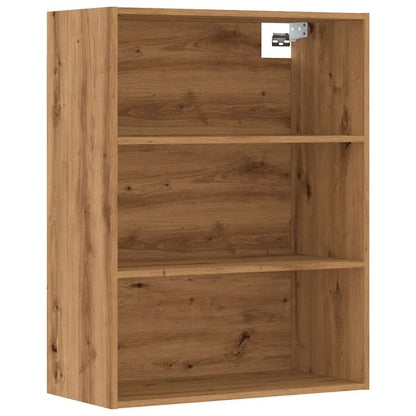 vidaXL Hanging Wall Cabinet Artisan Oak 69.5x32.5x90 cm