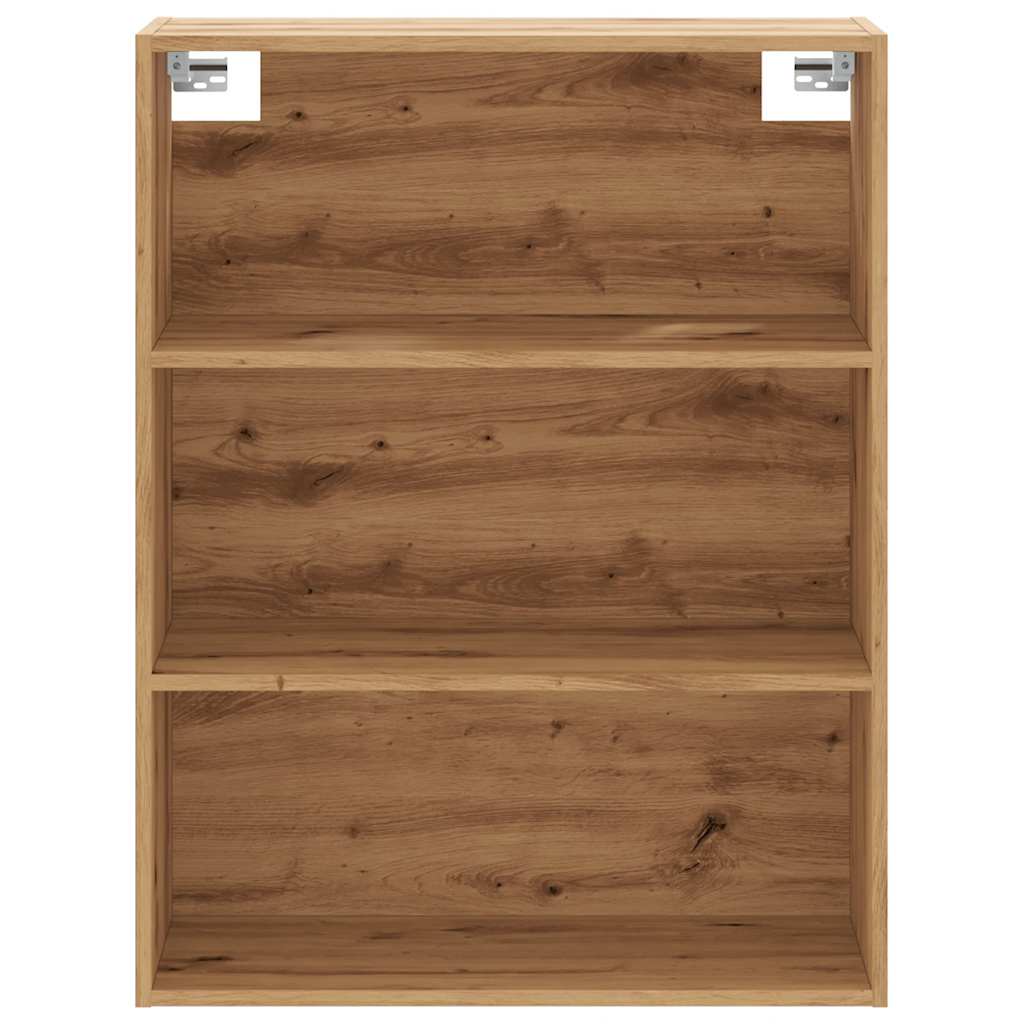 vidaXL Hanging Wall Cabinet Artisan Oak 69.5x32.5x90 cm