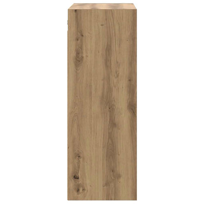 vidaXL Hanging Wall Cabinet Artisan Oak 69.5x32.5x90 cm