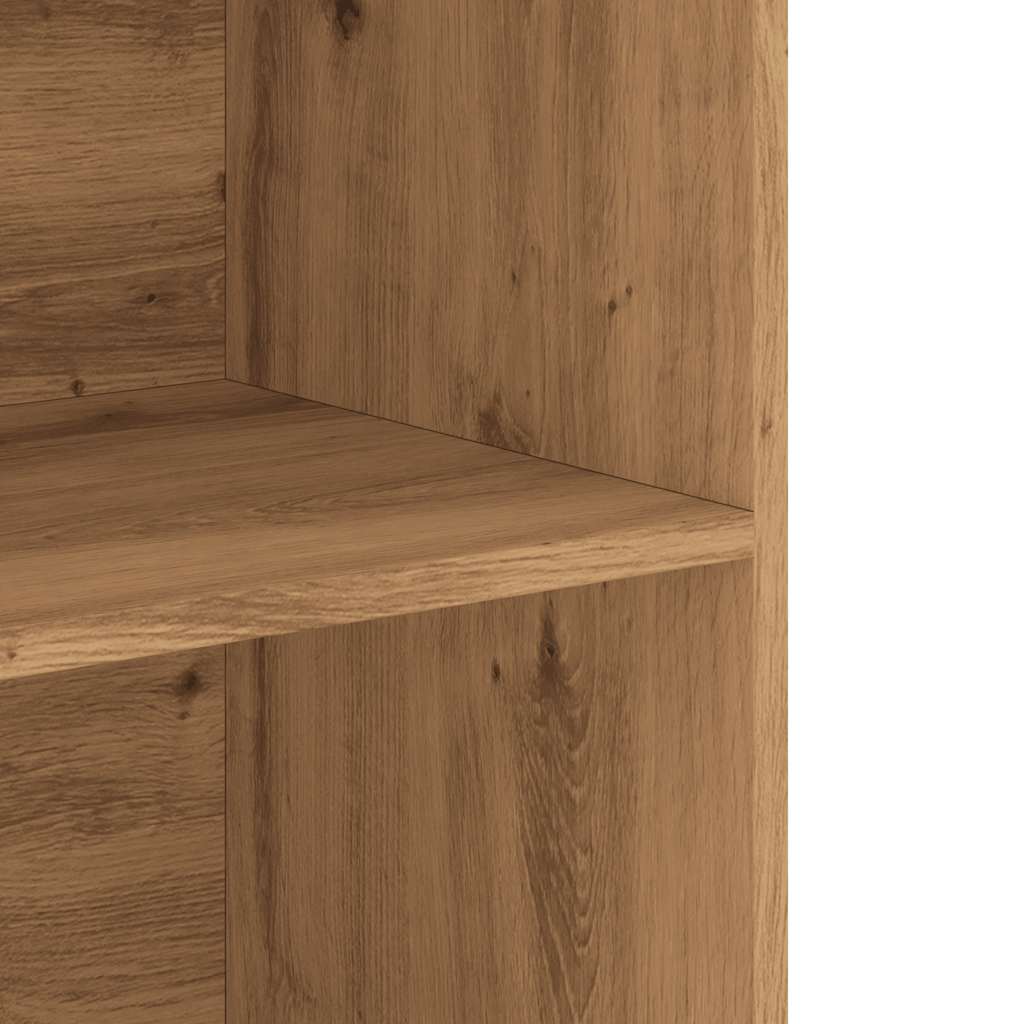 vidaXL Hanging Wall Cabinet Artisan Oak 69.5x32.5x90 cm