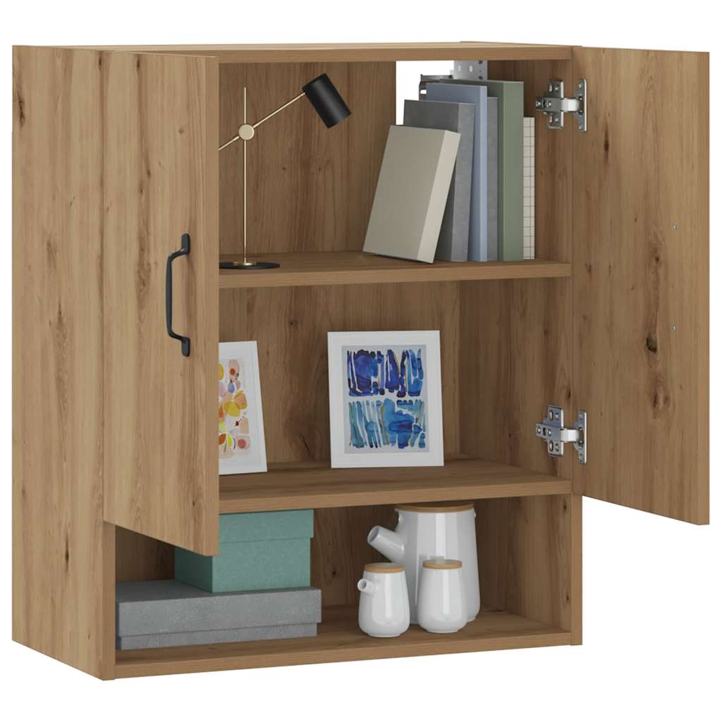 vidaXL Wall Cabinet Artisan Oak 60x31x70 cm Engineered Wood