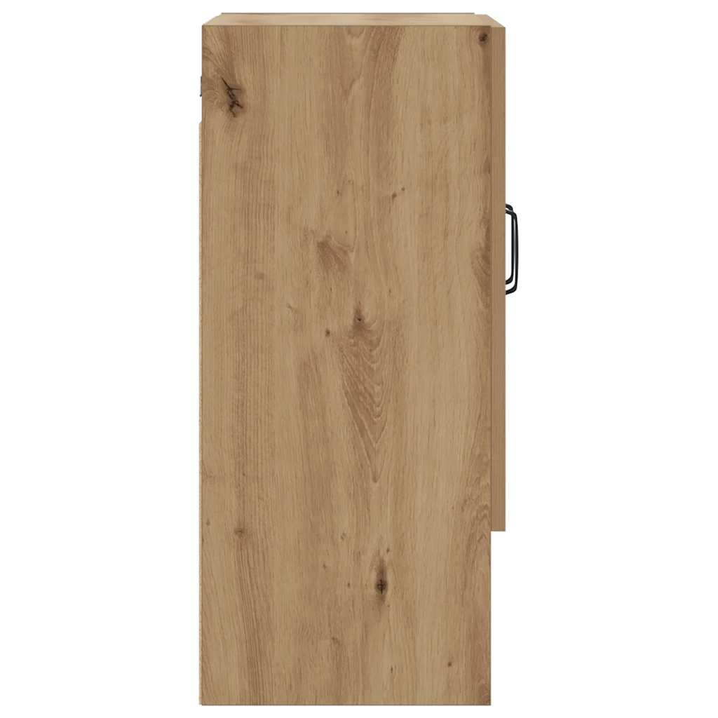 vidaXL Wall Cabinet Artisan Oak 60x31x70 cm Engineered Wood