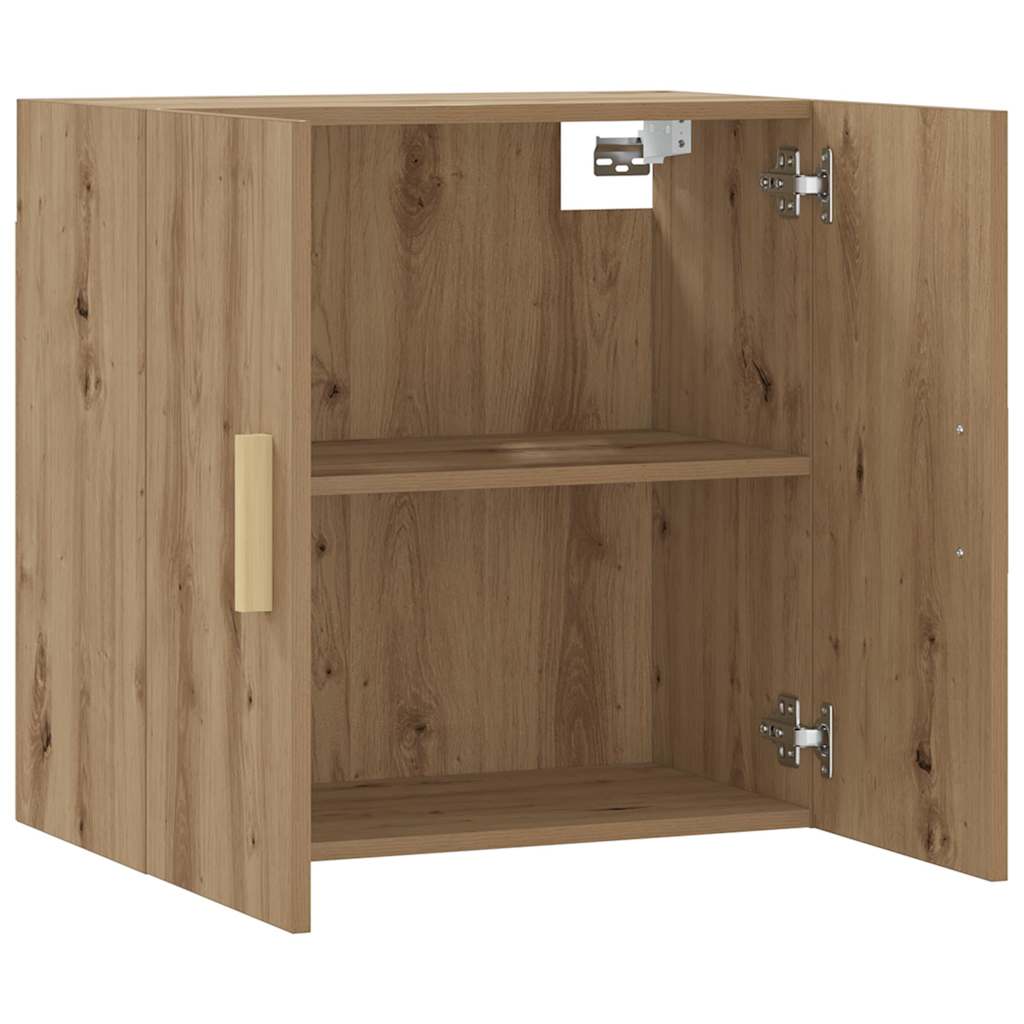 vidaXL Wall Cabinet Artisan Oak 60x31x60 cm Engineered Wood