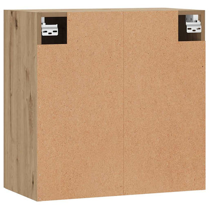 vidaXL Wall Cabinet Artisan Oak 60x31x60 cm Engineered Wood